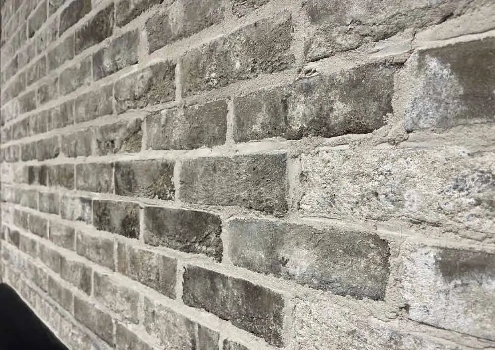 Brick Veneer Brick Slips for hallway