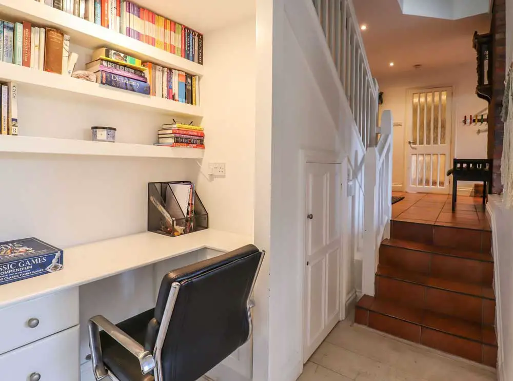 Under Stairs Home Office Nook