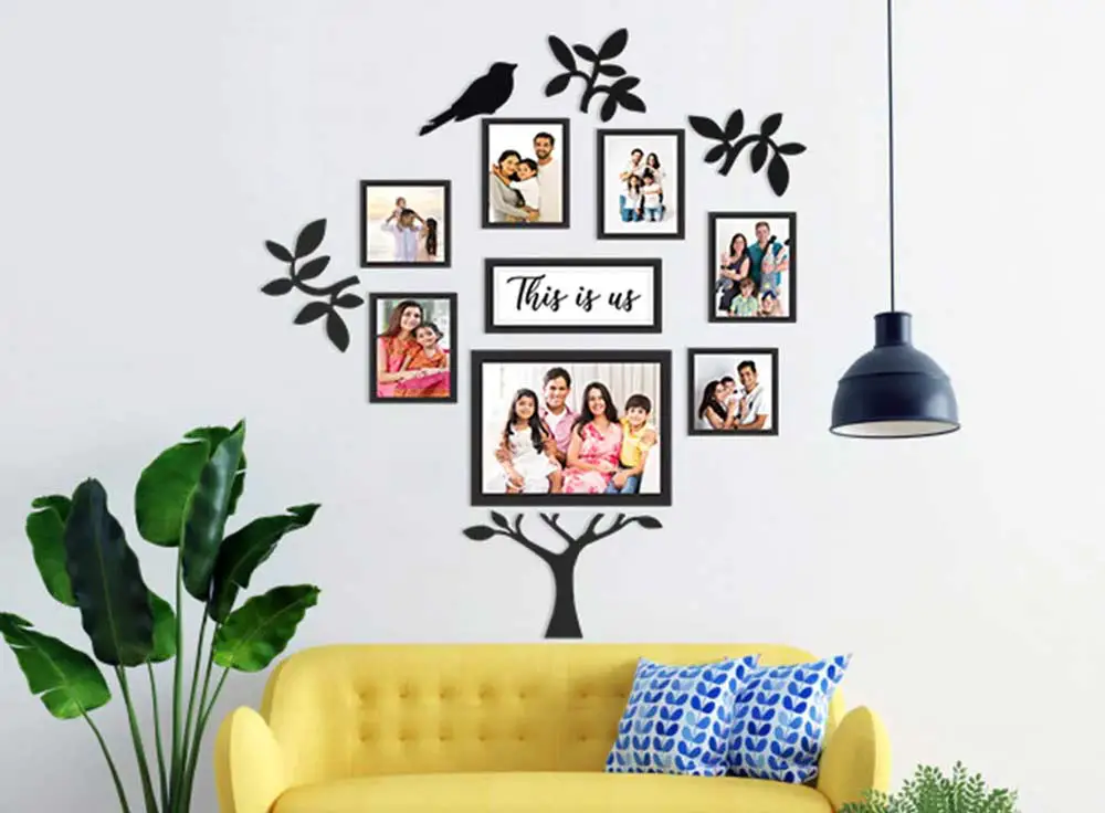 aesthetic-family-photo-display