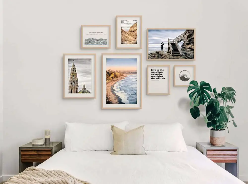 bedroom-gallery-wall