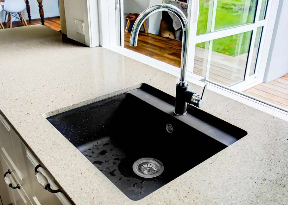 black-undermount-sink