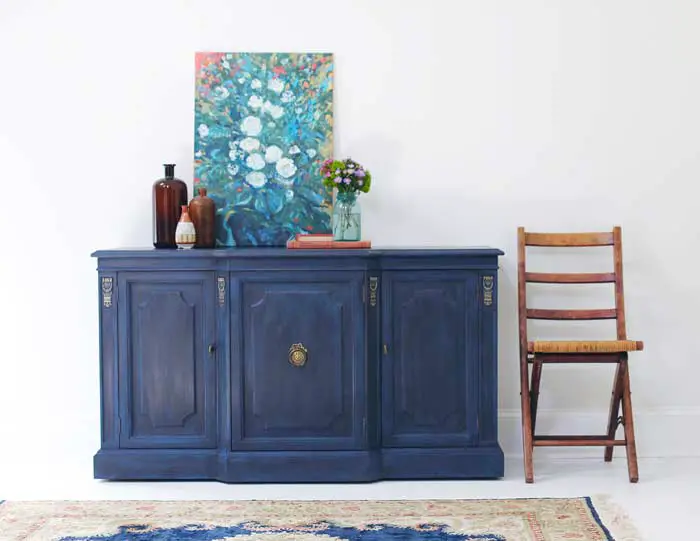 blue-painted-cabinet