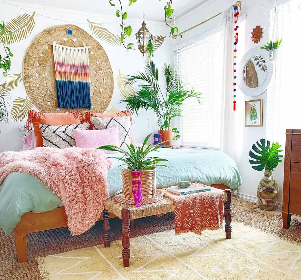 boho-themed-bedroom