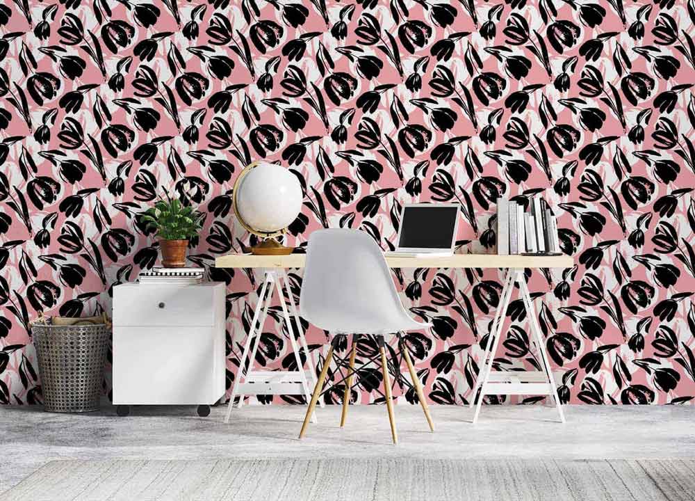 bold-wallpaper-home-office