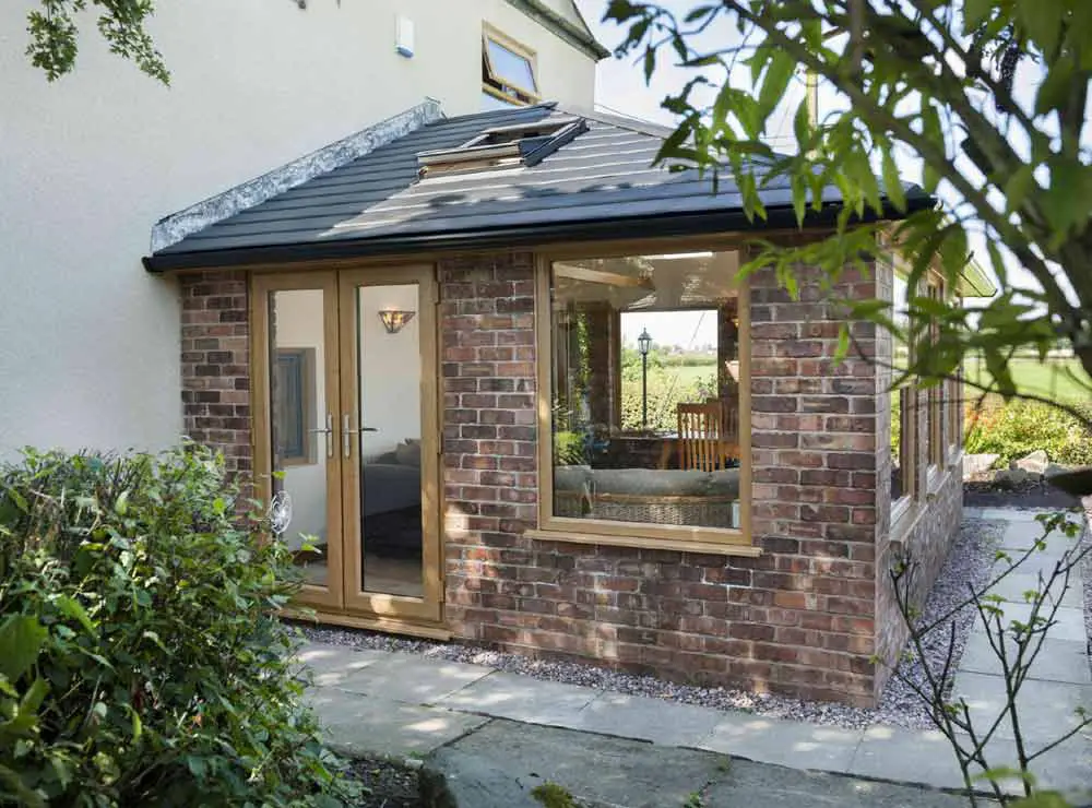 brick conservatory extension