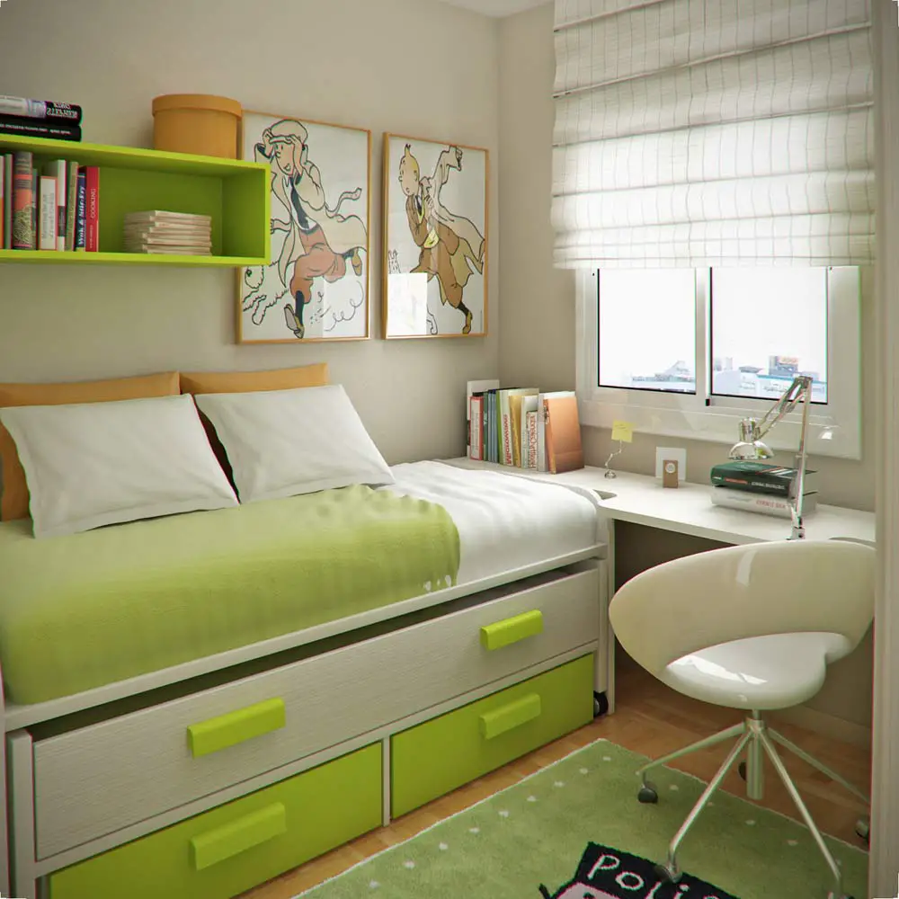 Children's-bedroom-decor-for-a-small-space