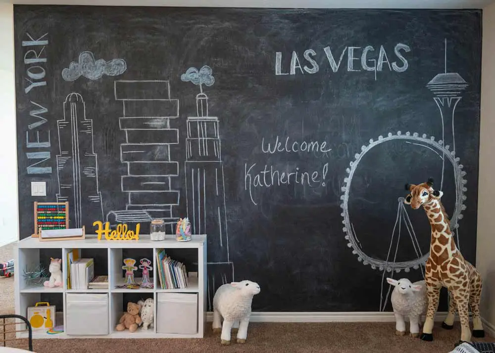 childrens-chalkboard-paint-wall