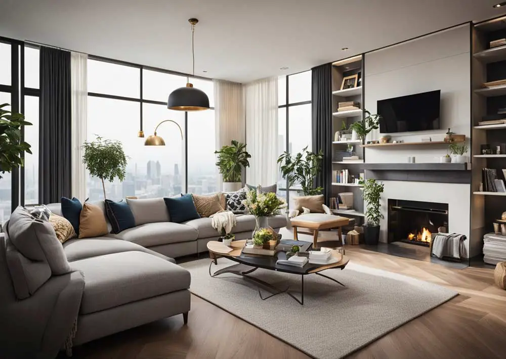 comfy-grey-sofa-in-modern-living-room