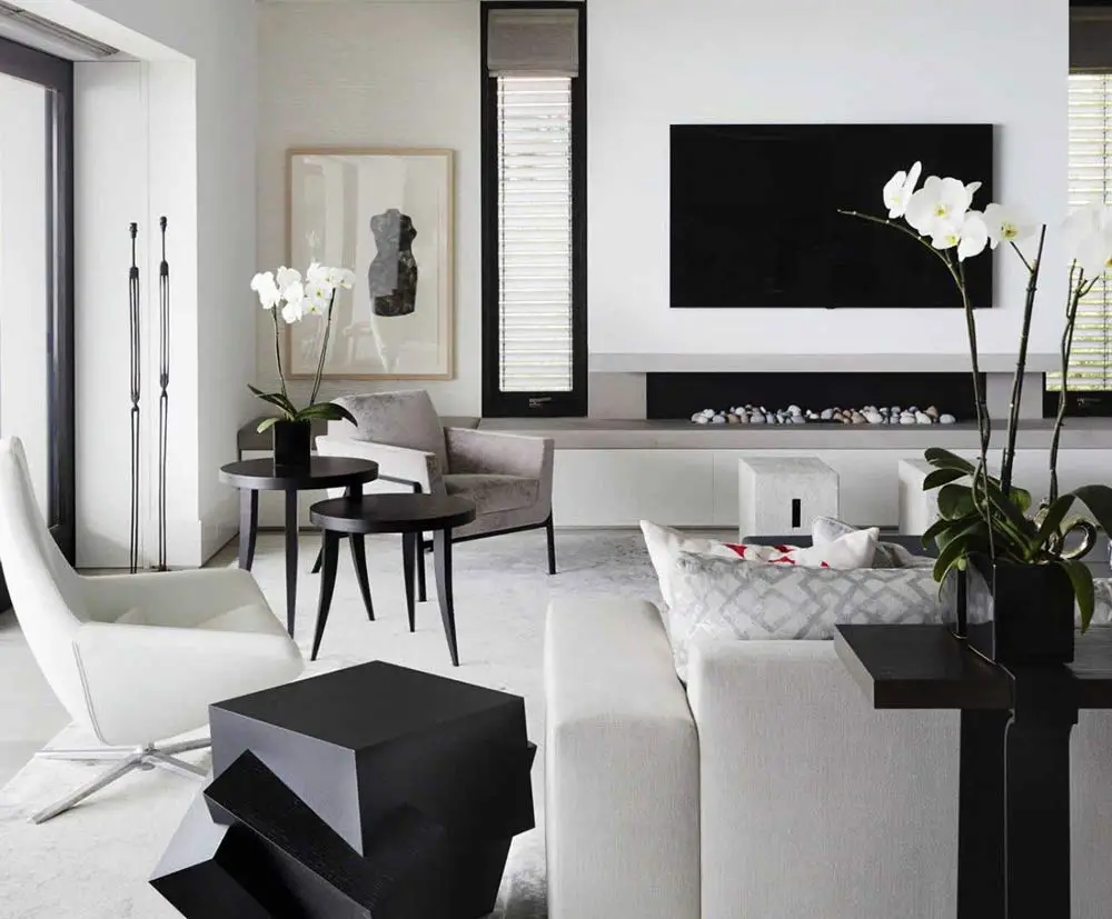 cool-modern-white-and-black-living-room