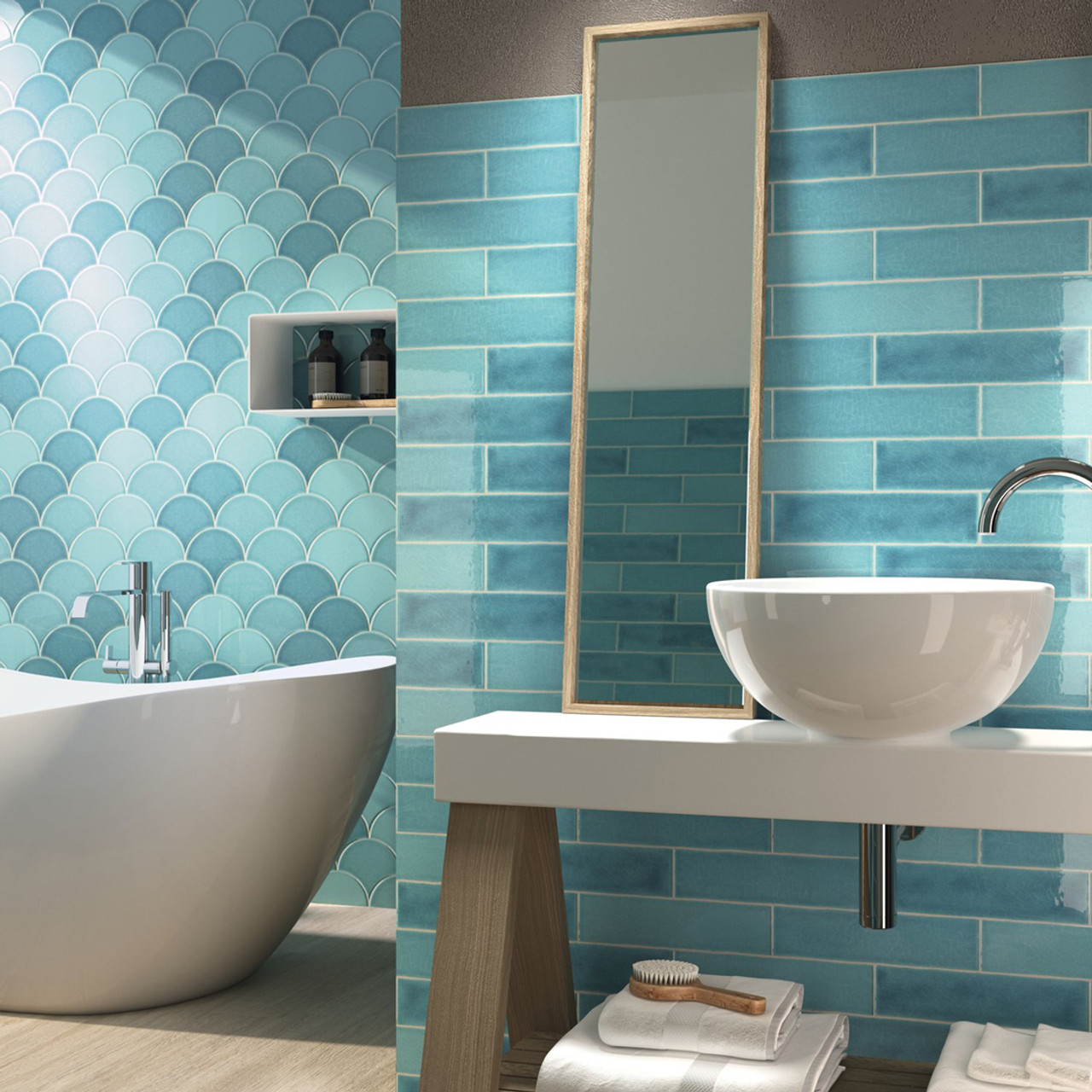 cover-the-walls-in-aqua-blue-tiling