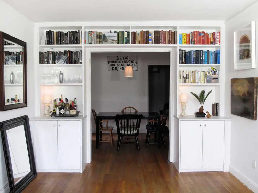 custom built book storage