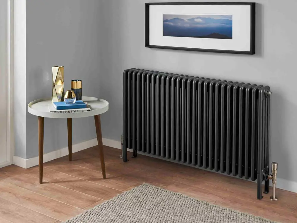 designer anthracite Column Radiator