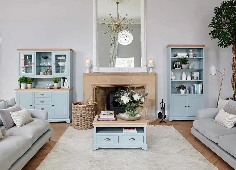 duck egg and grey living room