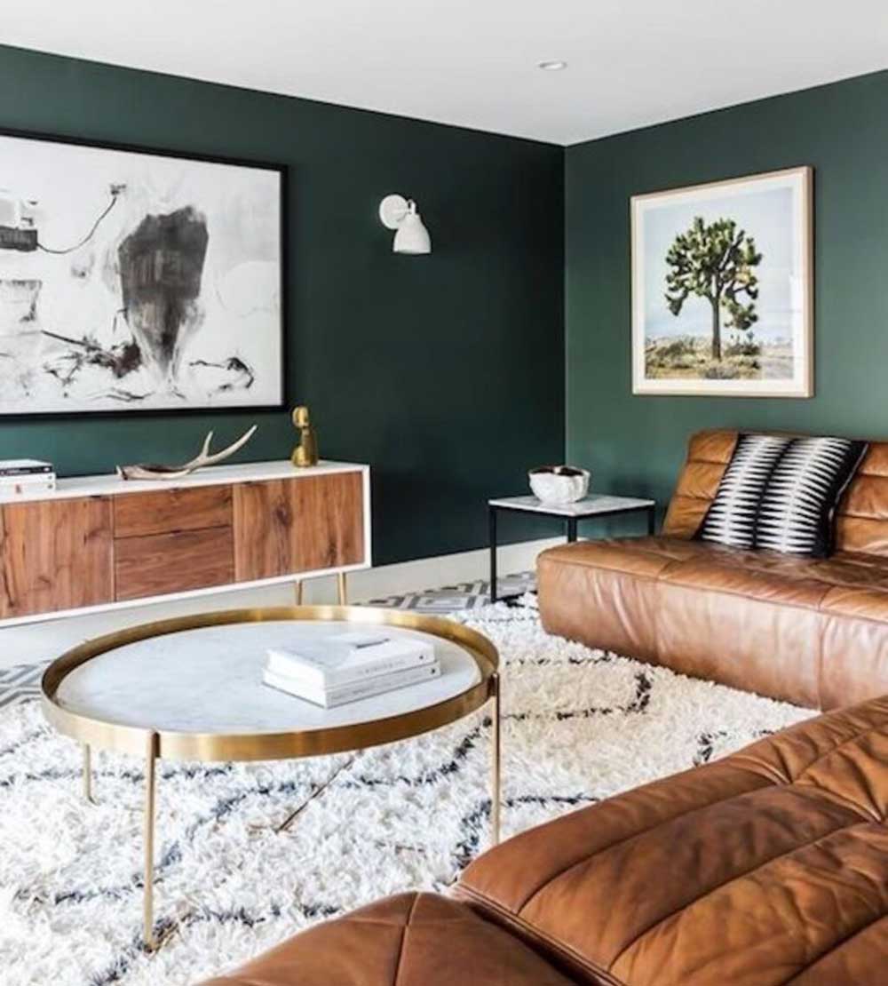 emerald-green-living-room