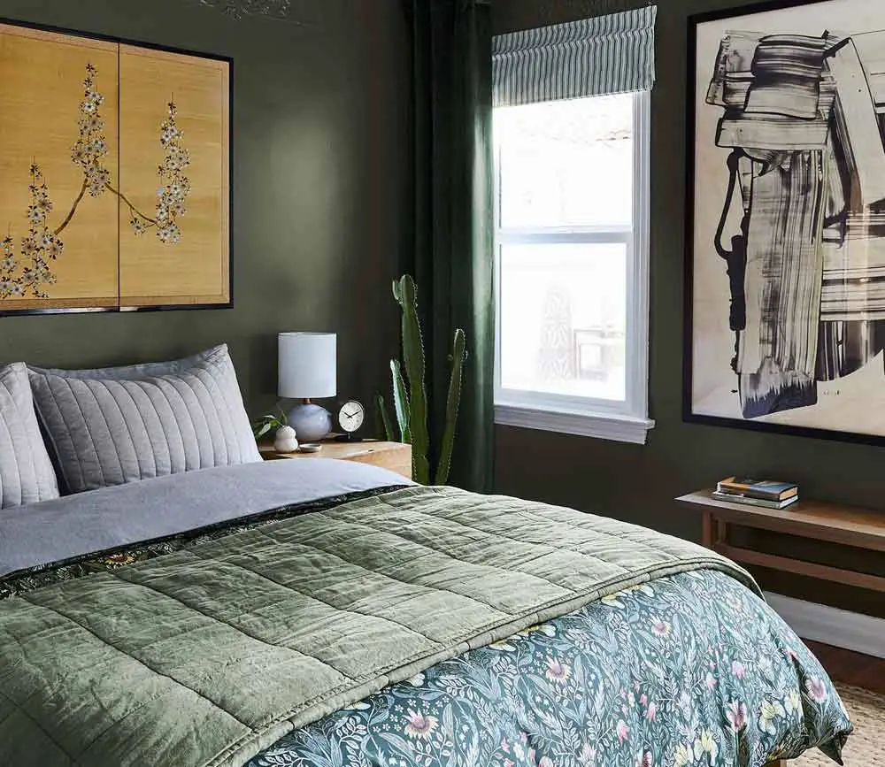green-bedroom-design