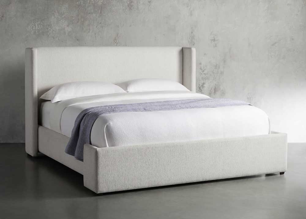 grey-and-white-bed