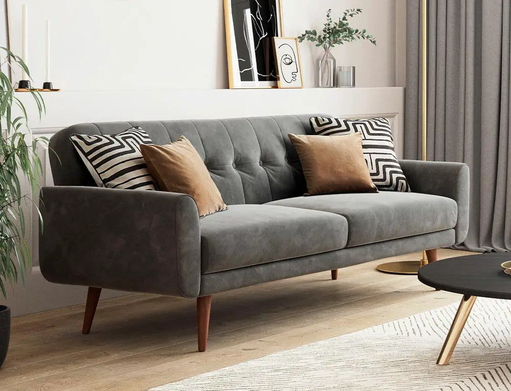 grey-sofa-with-copper-cushions