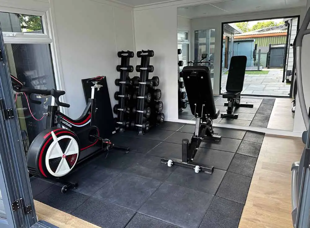 home gym layout