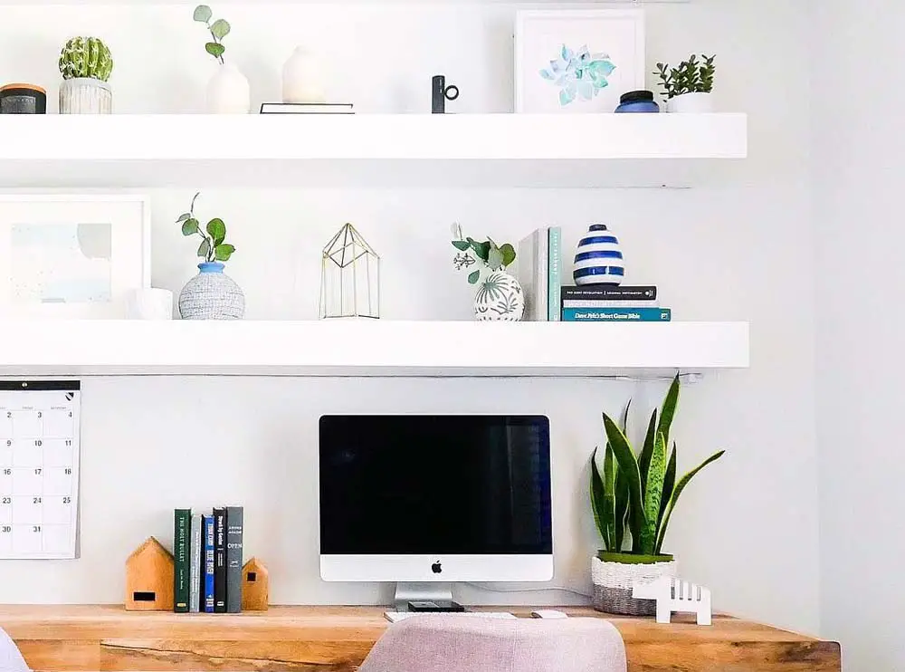 home-office-floating-shelves