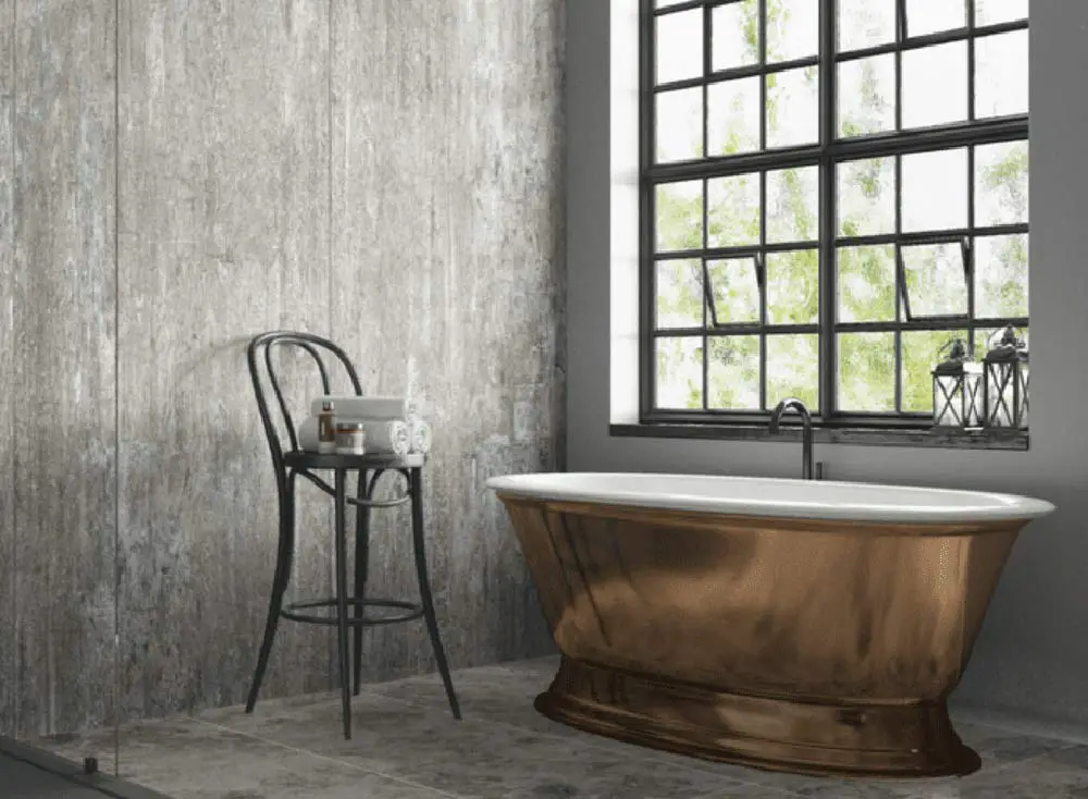industrial-bathroom-with-copper-bathtub