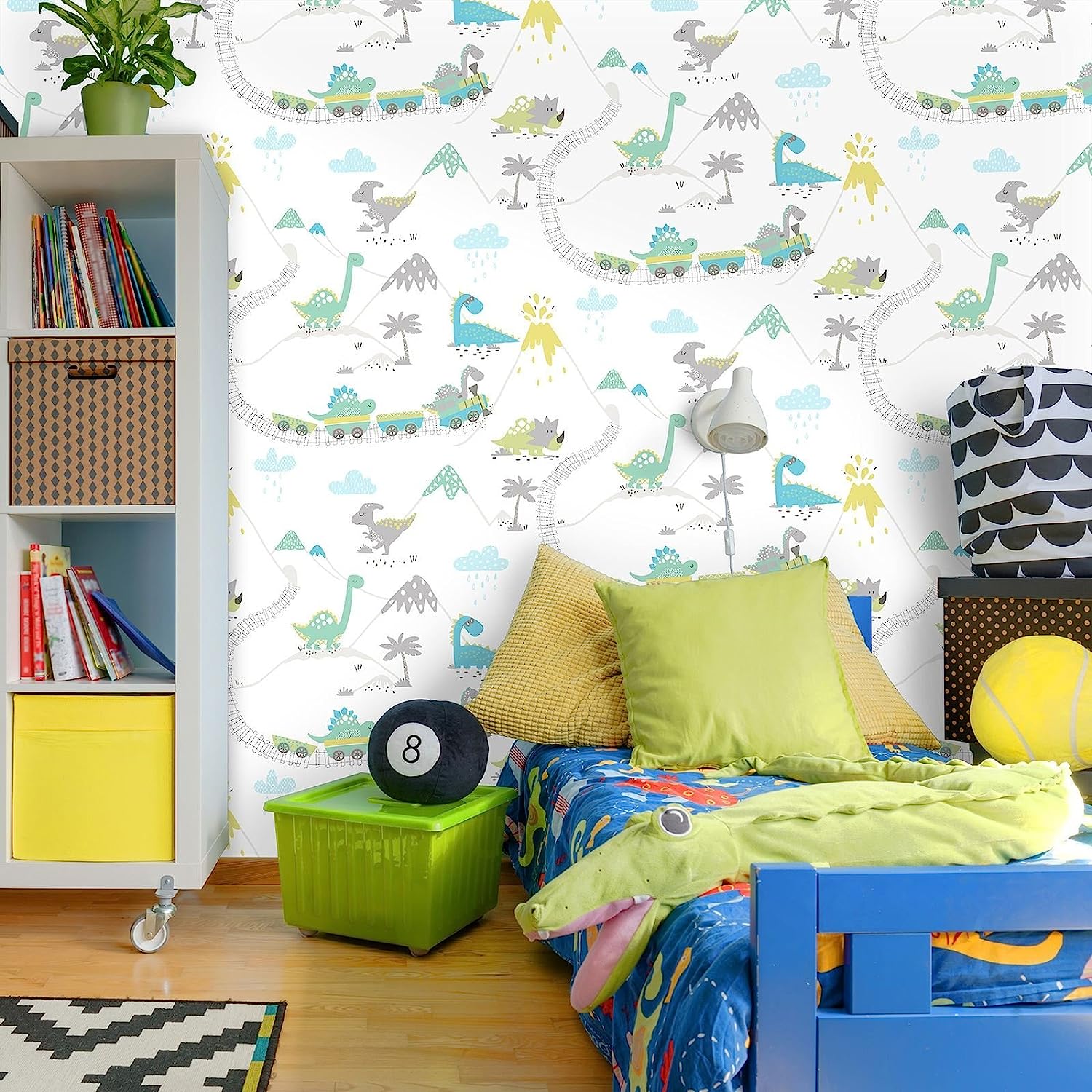 kids-dinosaur-wall-paper