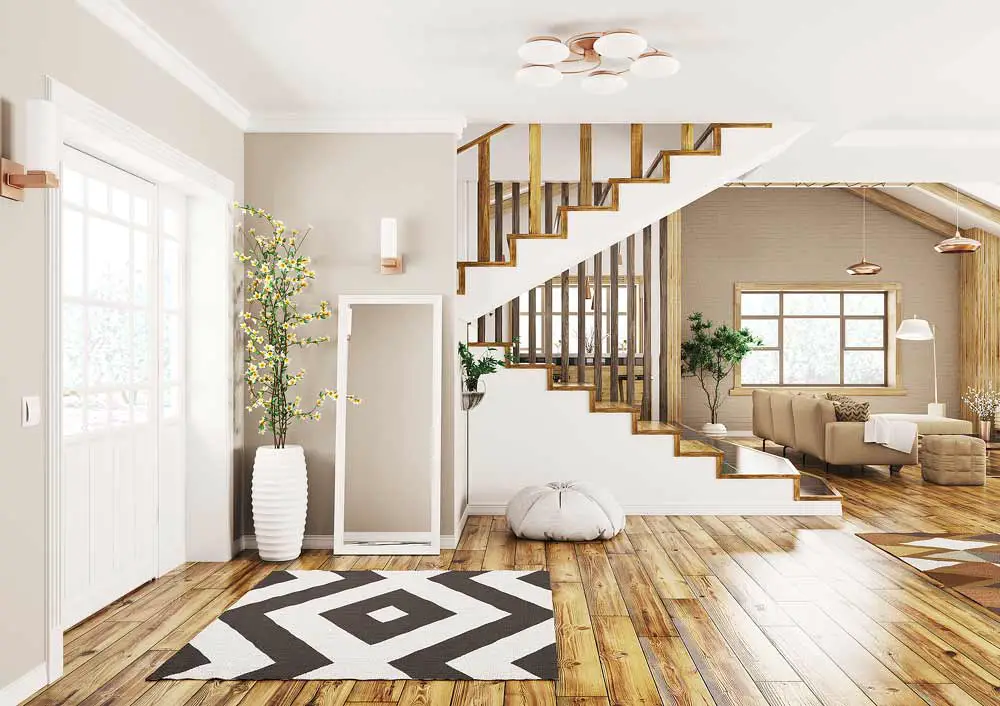 light bright and airy living space