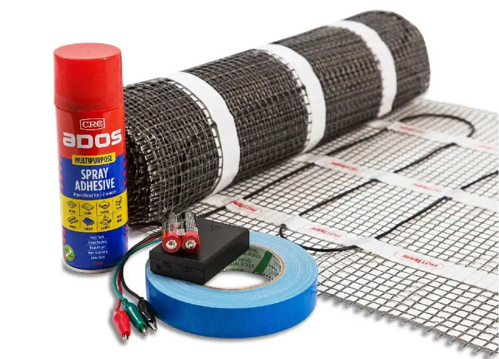 Materials-and-Tools-for-underfloor-heating-mats
