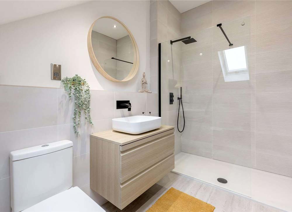 Minimalist Scandinavian Bathroom