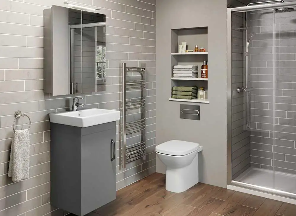 Modern Grey Bathroom