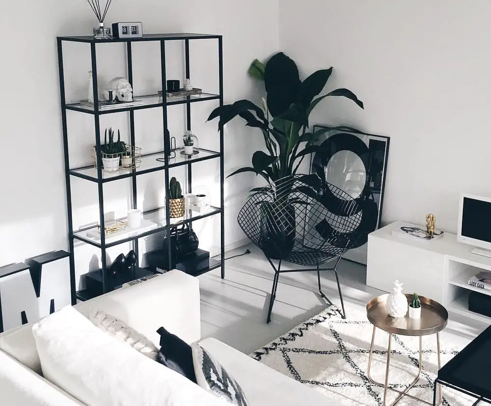 modern-style-black-and-white-living-room