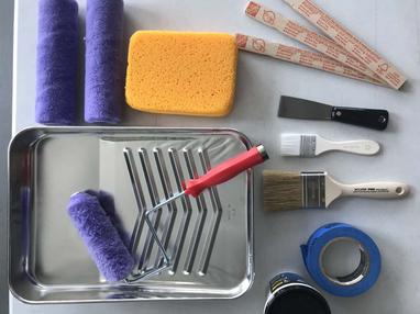 DIY sponge paint brush – splodgy fun  Sponge paint brush, Sponge painting,  Paint brushes