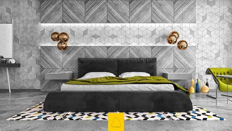 25 Stunning Grey and Silver Bedroom Ideas for your home - Aspect Wall Art