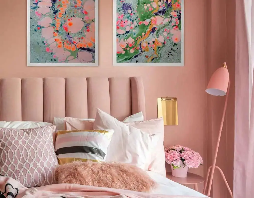 pink-bedroom-design