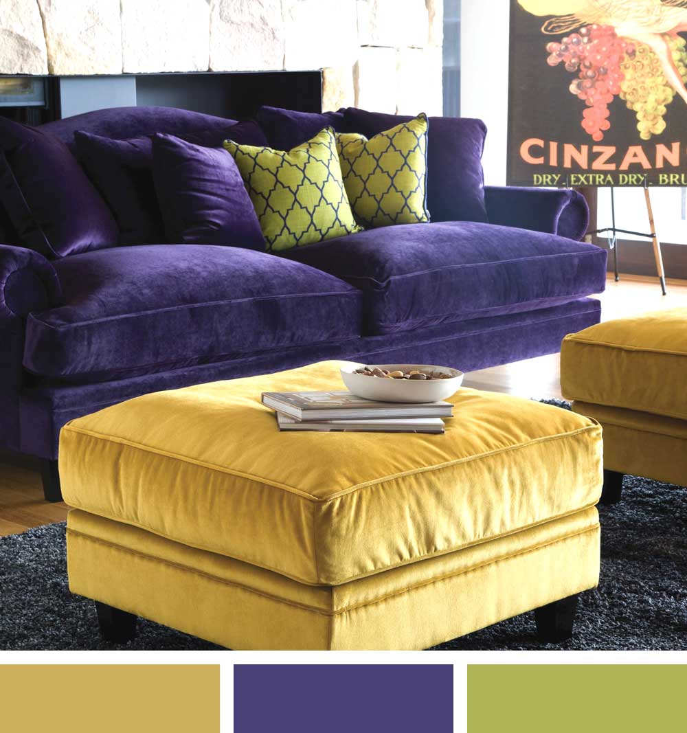 purple-and-gold-and-green-living-room