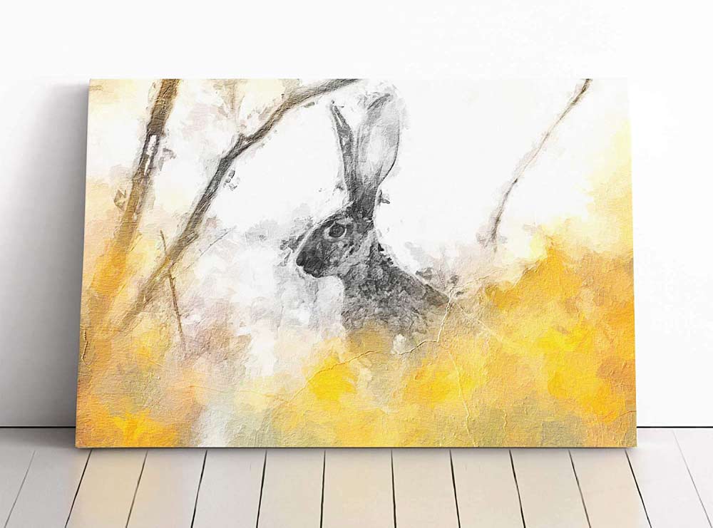 rabbit-canvas-art