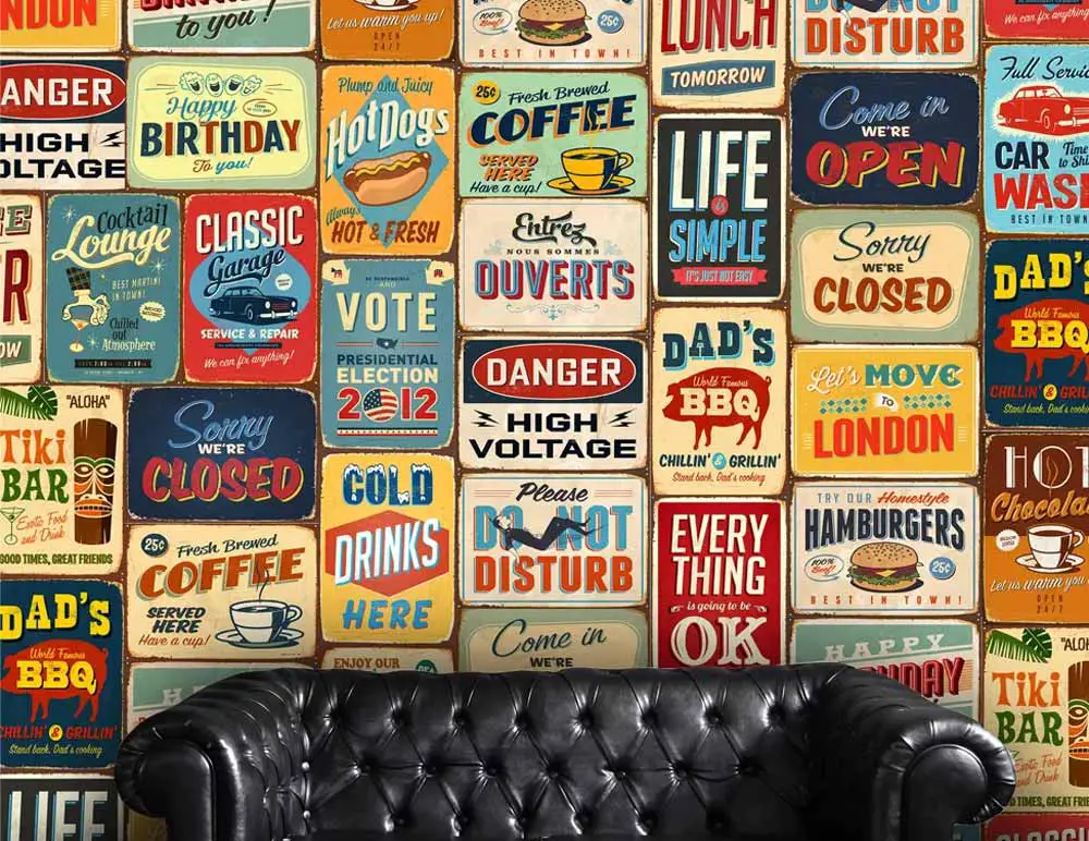 retro-metal-sign-wall