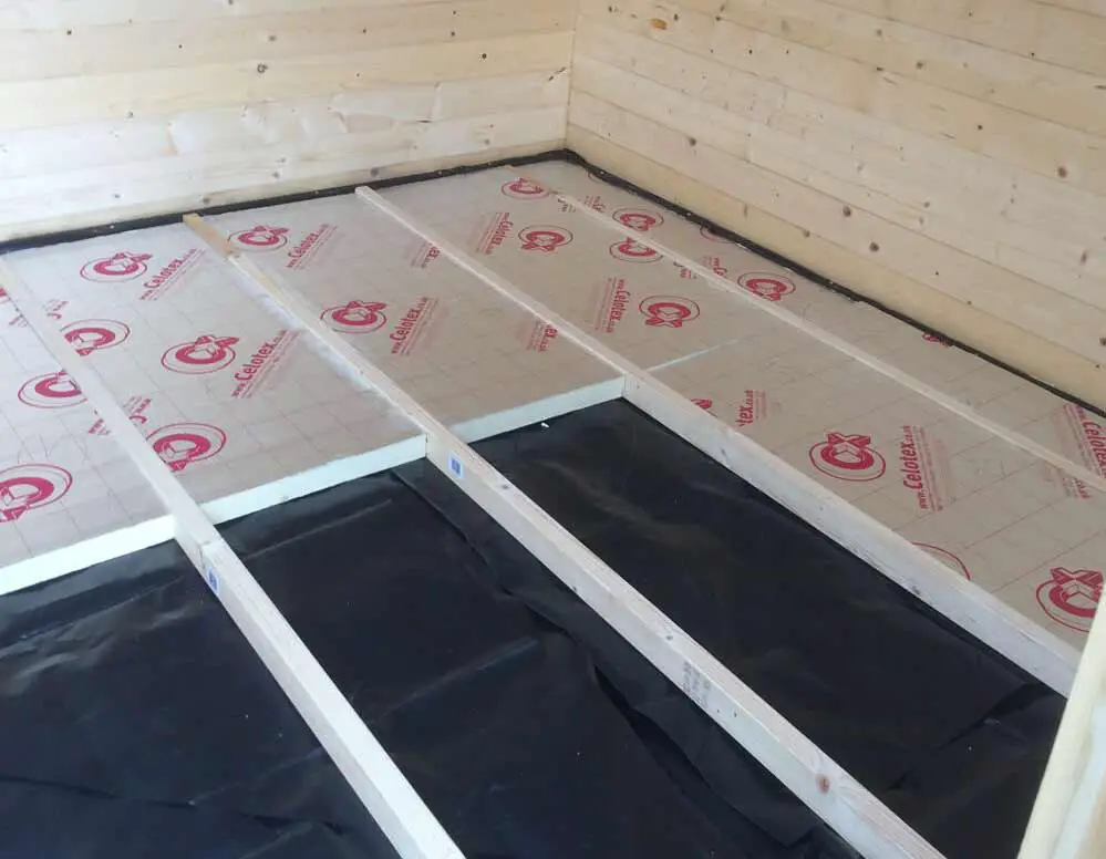 rigid-foam-floor-insulation-summerhouse