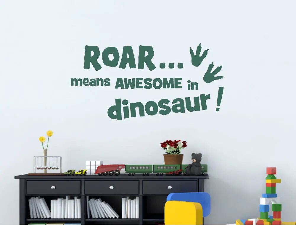 roar-means-awesome-in-dinosaur-wall-decal-green