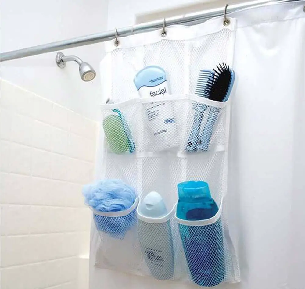 shower-curtain-rail-storage