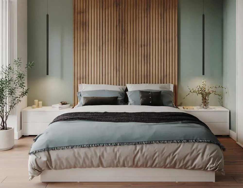 slimline-bedroom-wood-wall-panelling