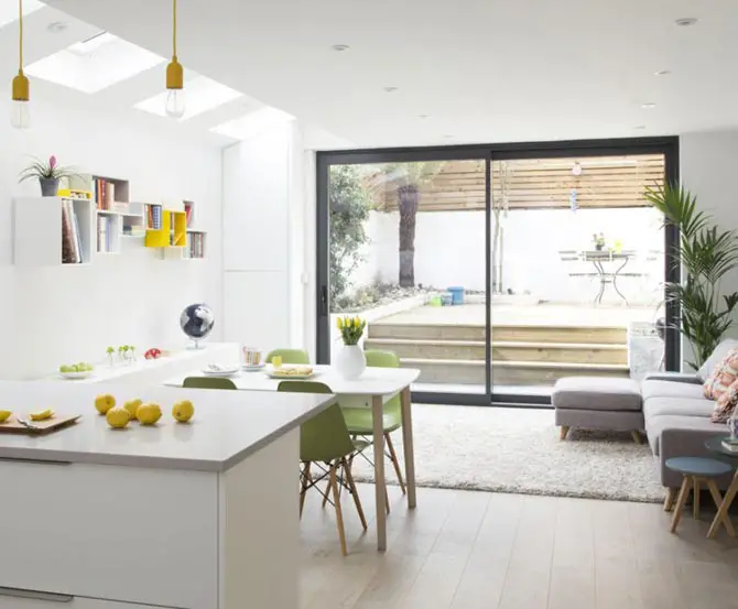 19 Inspirational Open Plan Kitchen Living Room Ideas Aspect Wall Art