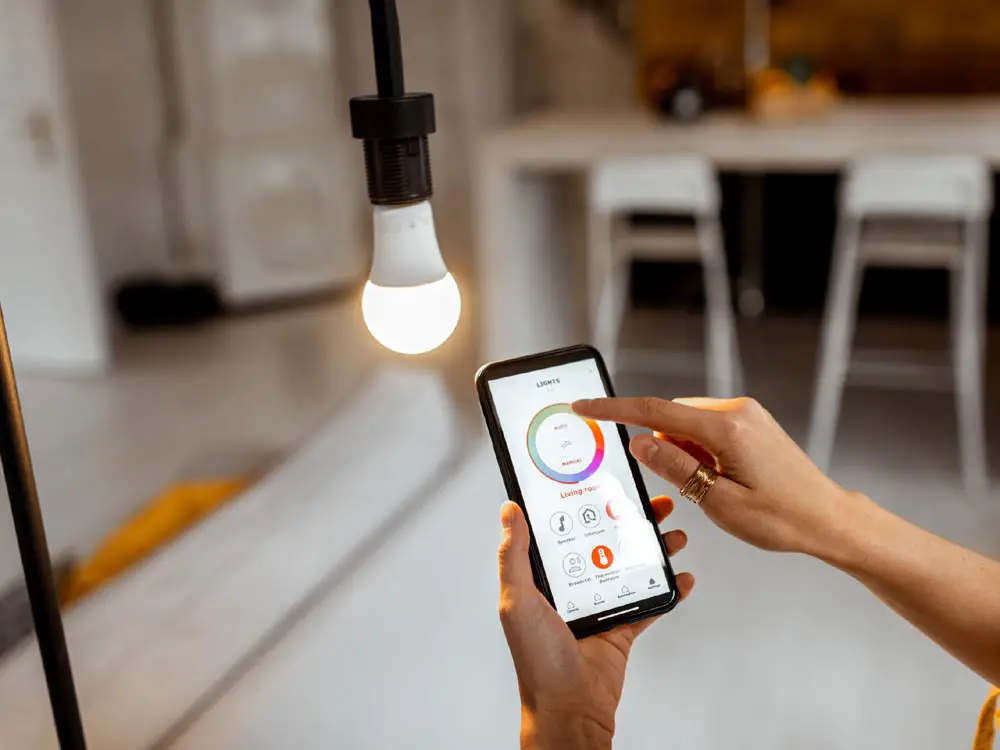 smart lighting app controls
