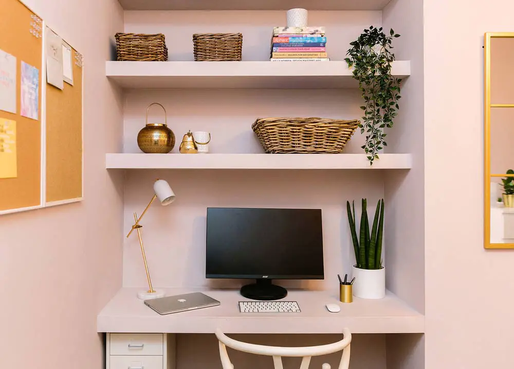 soft-pink-alcove-small-home-office