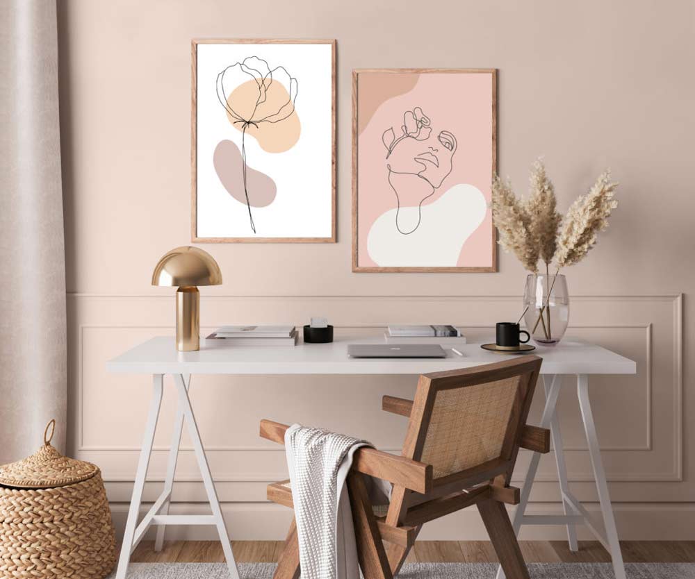 soft-pink-home-office-decor