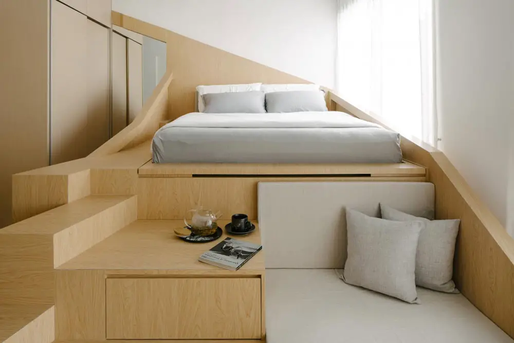Space-saving-bedroom-design