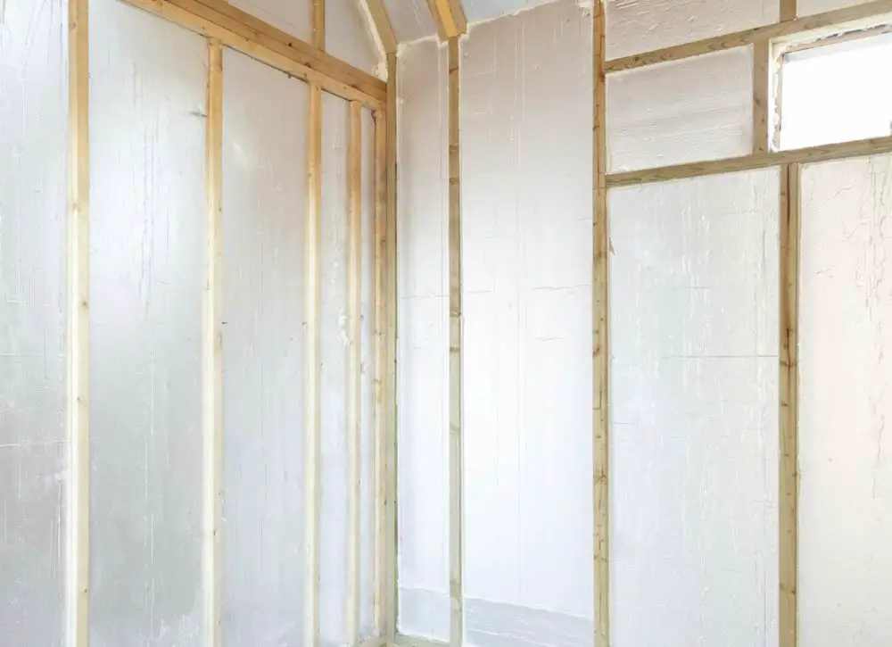 Summer house office Insulation