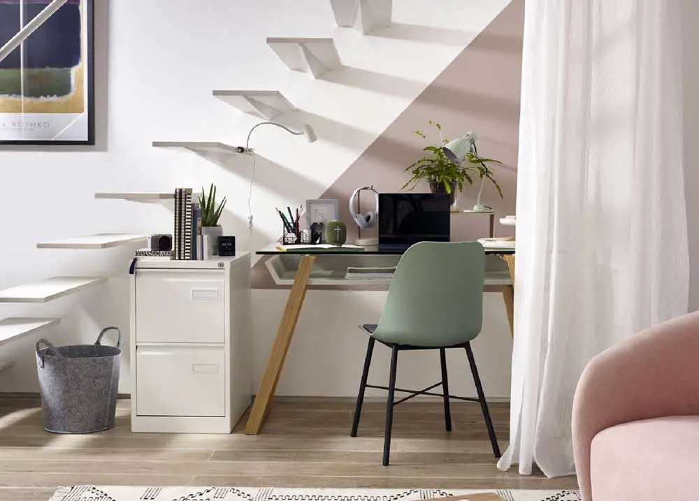 Under Stairs Desk and Storage