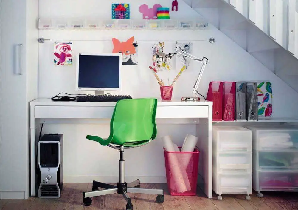 Under Stairs Workstation