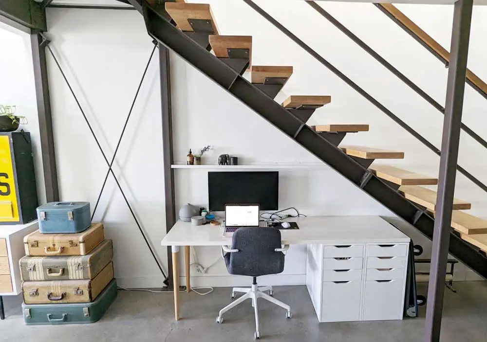 Under the Stairs Computer Desk