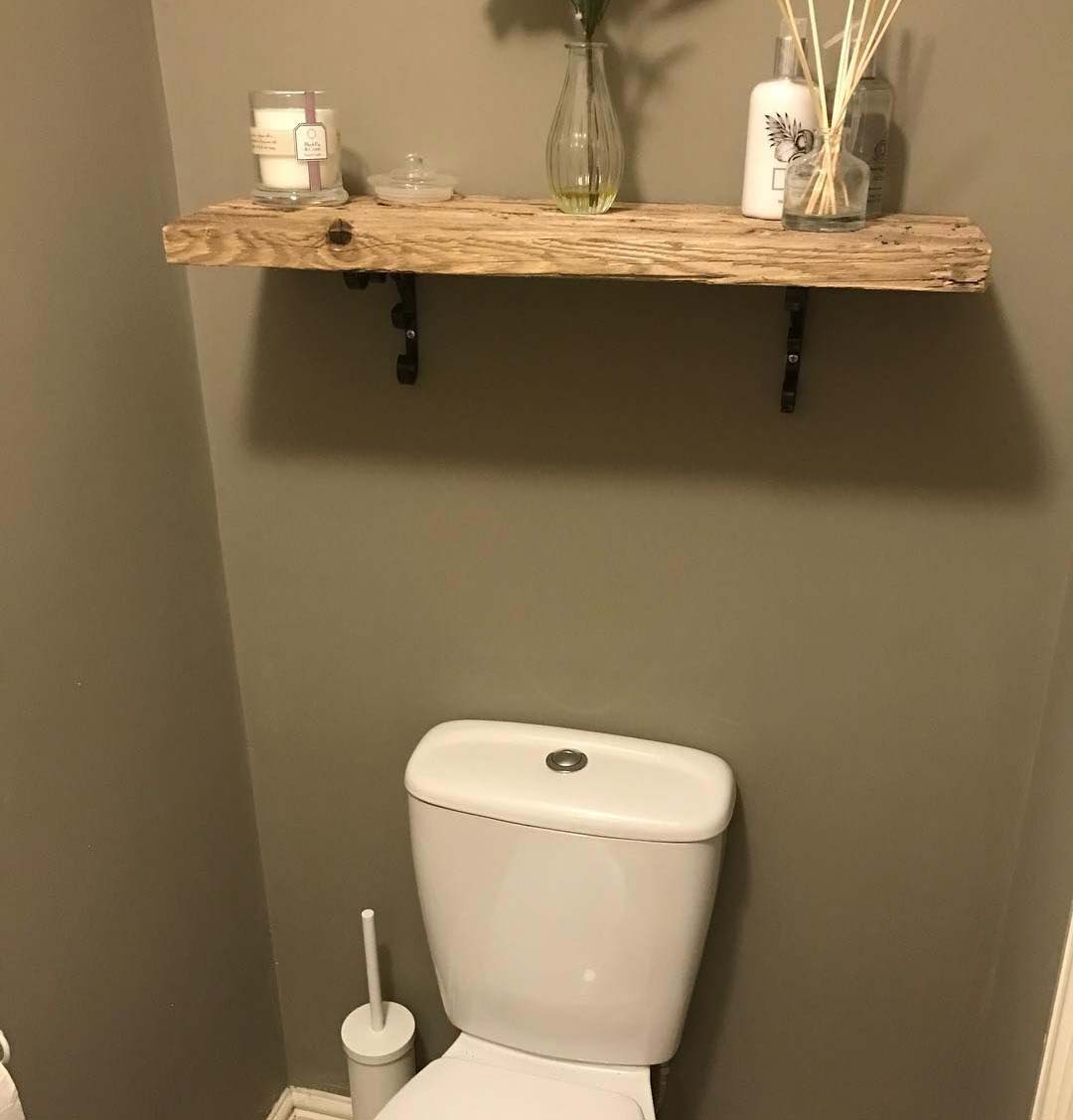 understairs-toilet-with-wooden-shelf